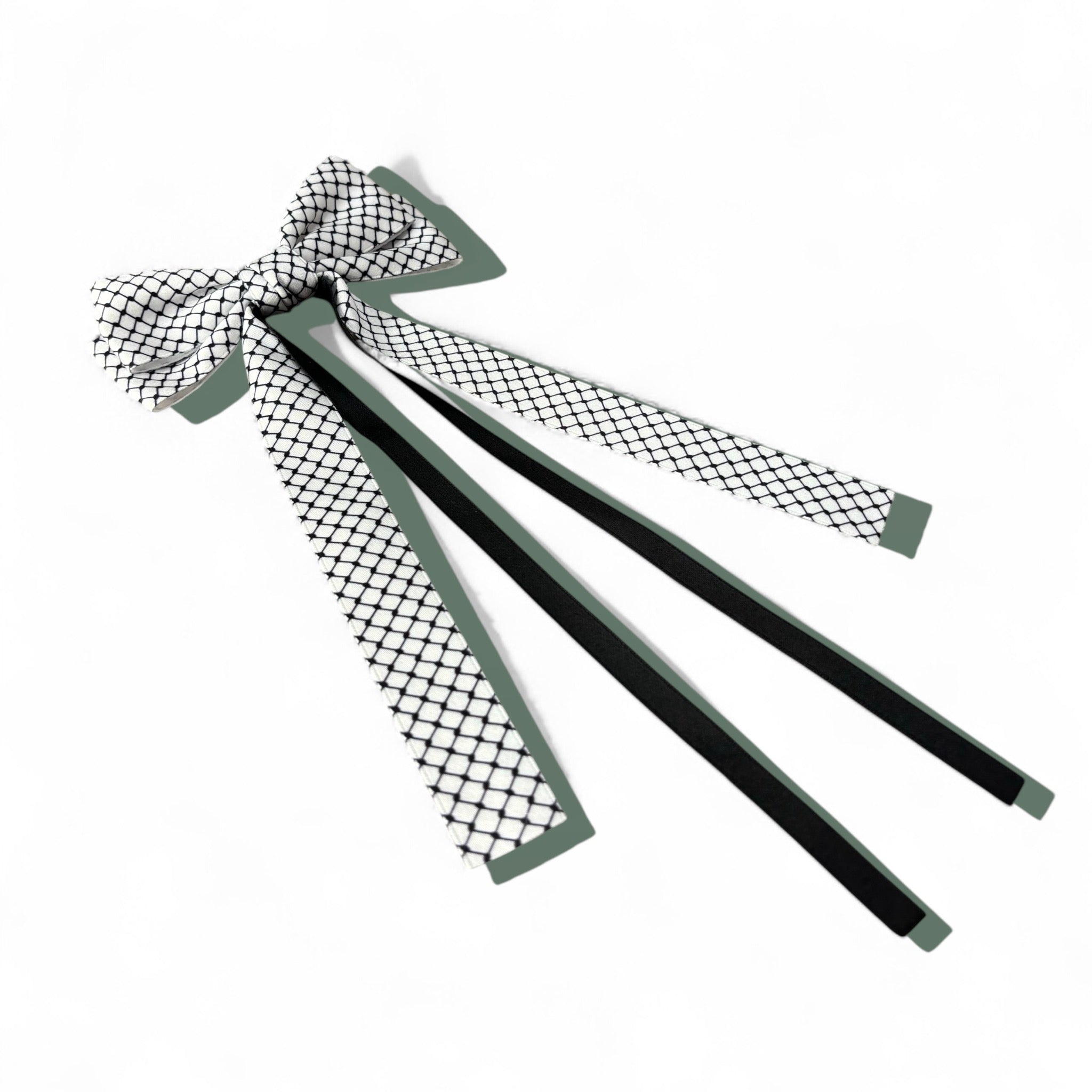Keffiyeh Hair Bow