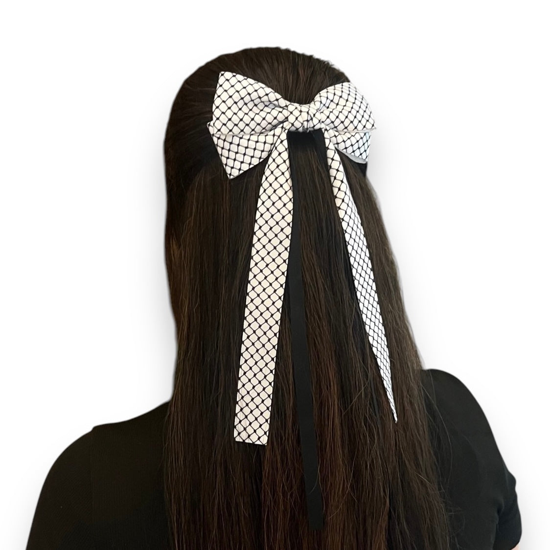 Keffiyeh Hair Bow